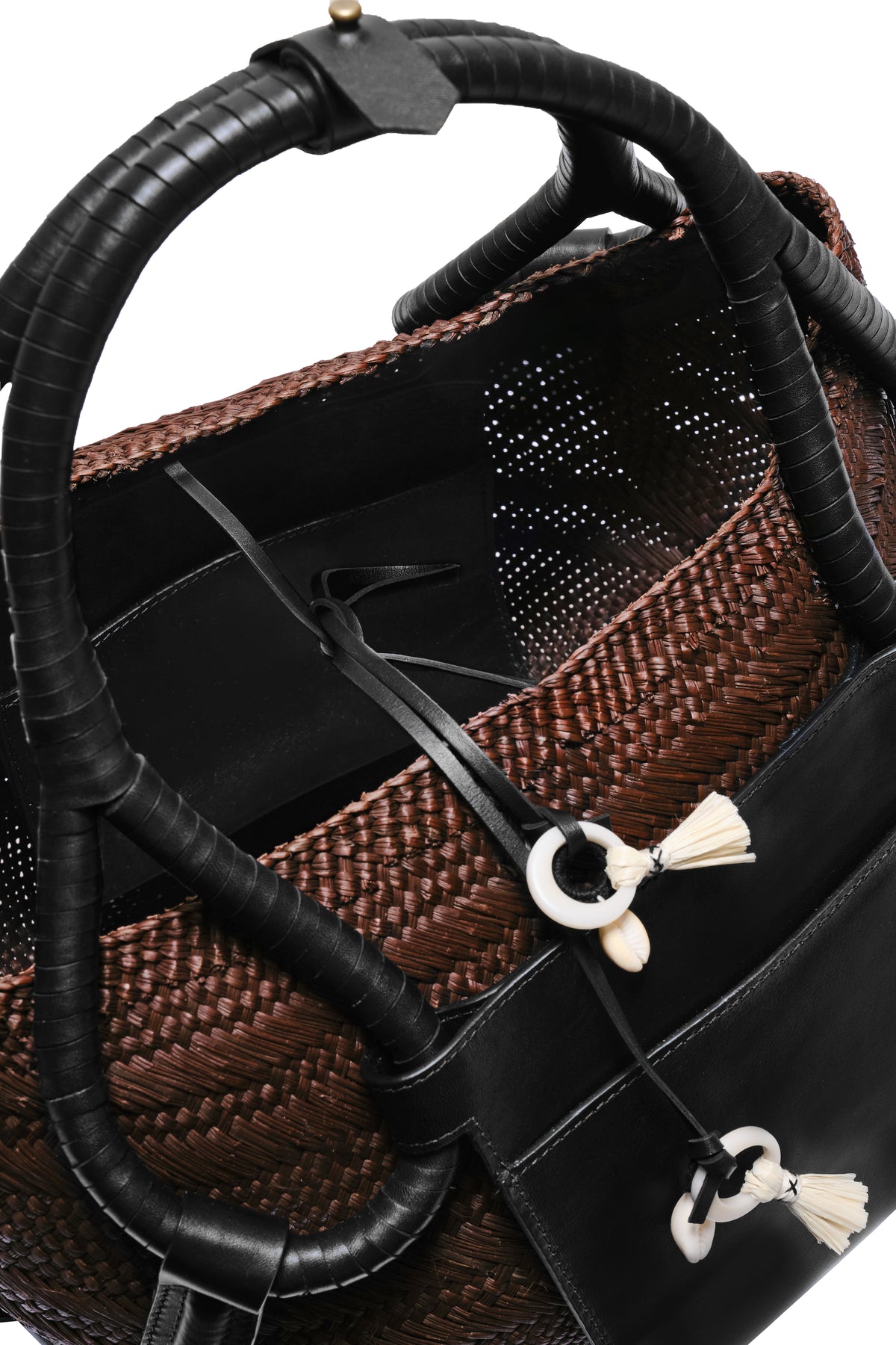 Sac fourre-tout Add Some Power en soie - Noir