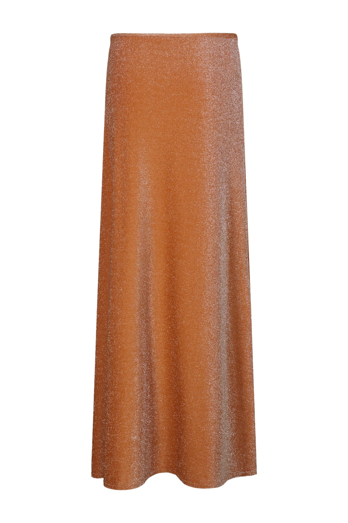 Rainstorm linen skirt - Orange