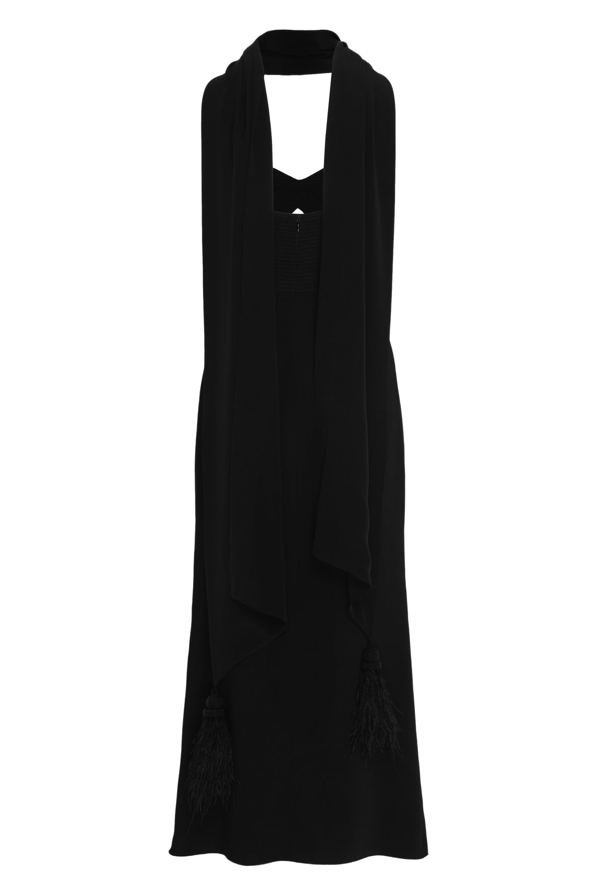 Robe Puntadas Liricas en coton - Noir