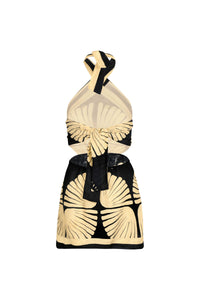 River Ritual cotton dress - Black