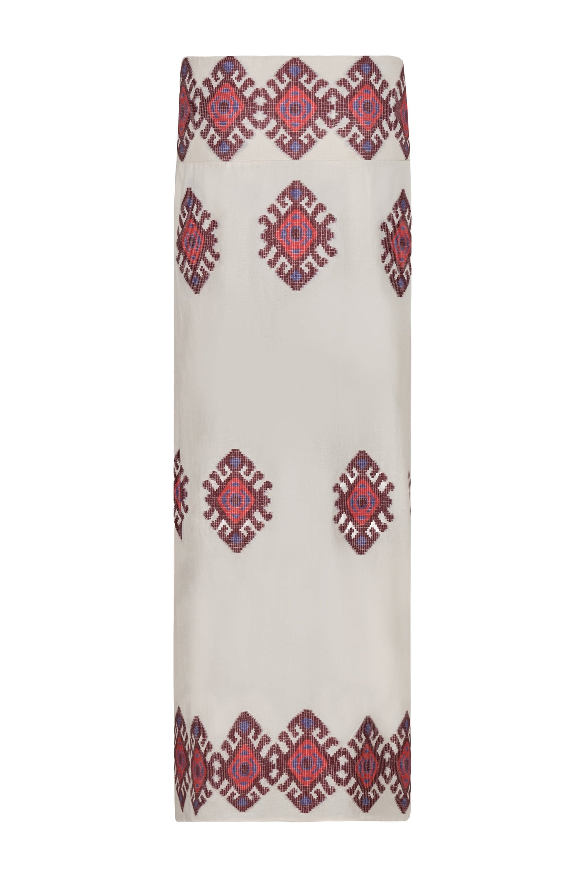 Beauty Abounds linen skirt - White
