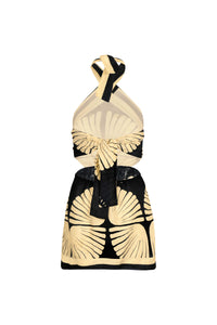 River Ritual cotton dress - Black