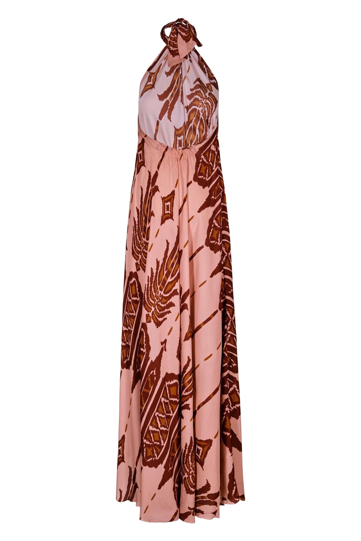 Robe Song en soie - Rose