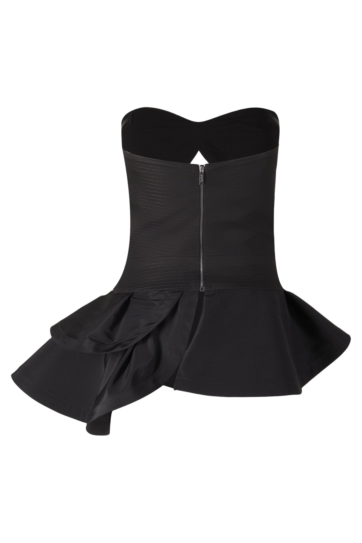 Musette cotton crop top - Black