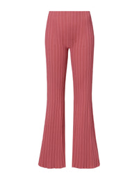 Pantalon 3/4 taille haute - Rose