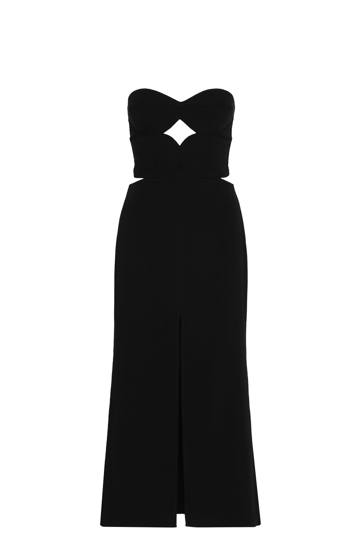 Robe Puntadas Liricas en coton - Noir