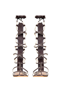 Brown / Baquiana Gladiators In Chocolate