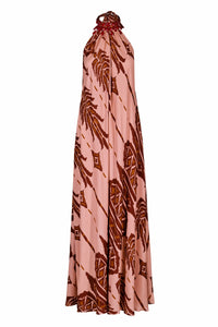 Song silk dress - Pink