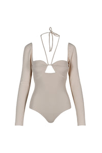 White / Prayer Rocks Bodysuit