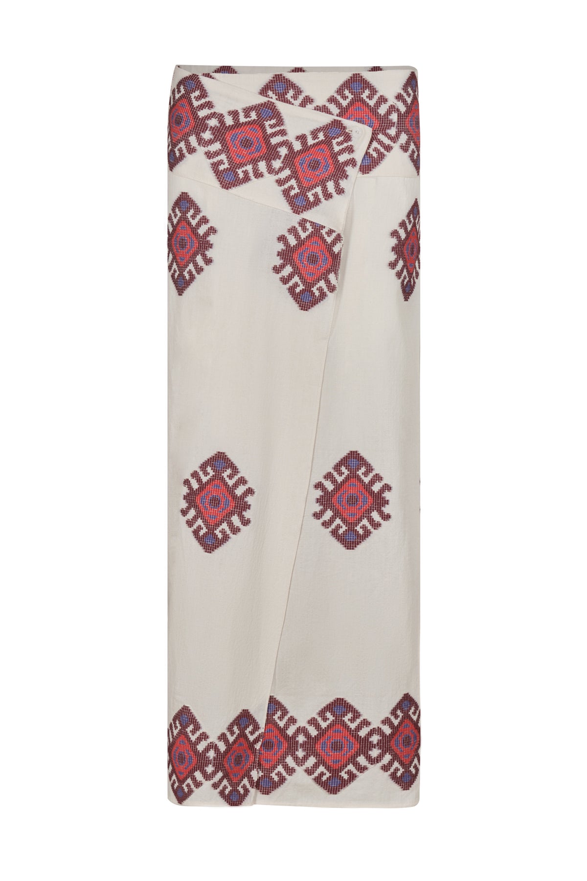 Beauty Abounds linen skirt - White