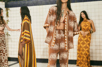 Lake Nakuru cotton dress - Yellow