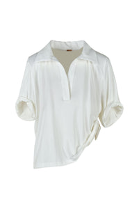 T-shirt Living Calle 8 en coton - Beige