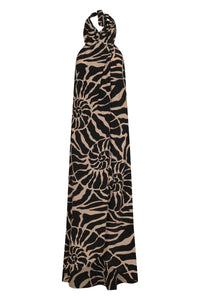 La Geologa linen top - Black
