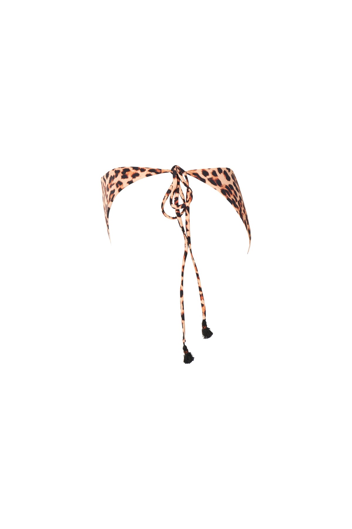 Bas de bikini Nado Sagrado en lin - Marron