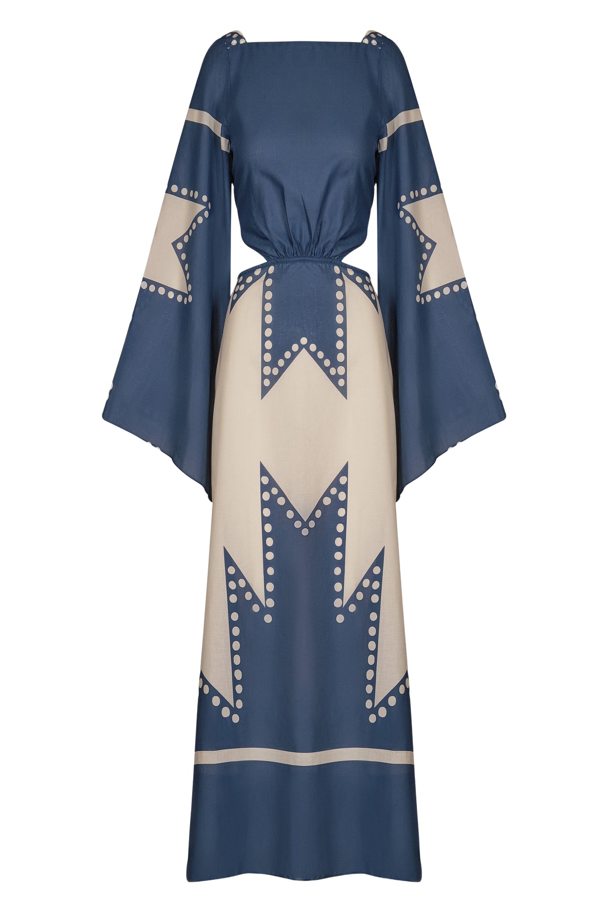 Robe Soul Healer en lin - Bleu