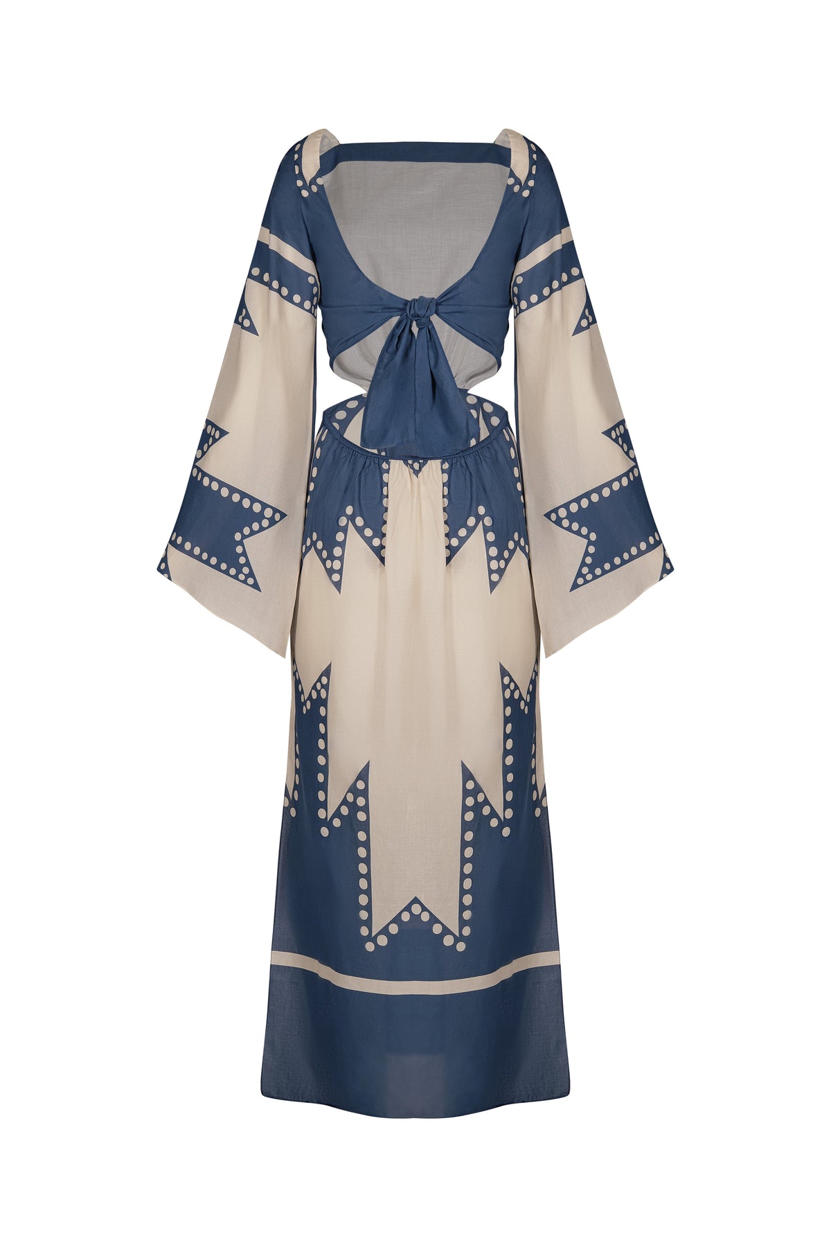 Robe Soul Healer en lin - Bleu
