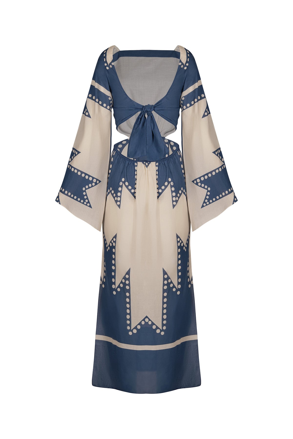 Robe Soul Healer en lin - Bleu