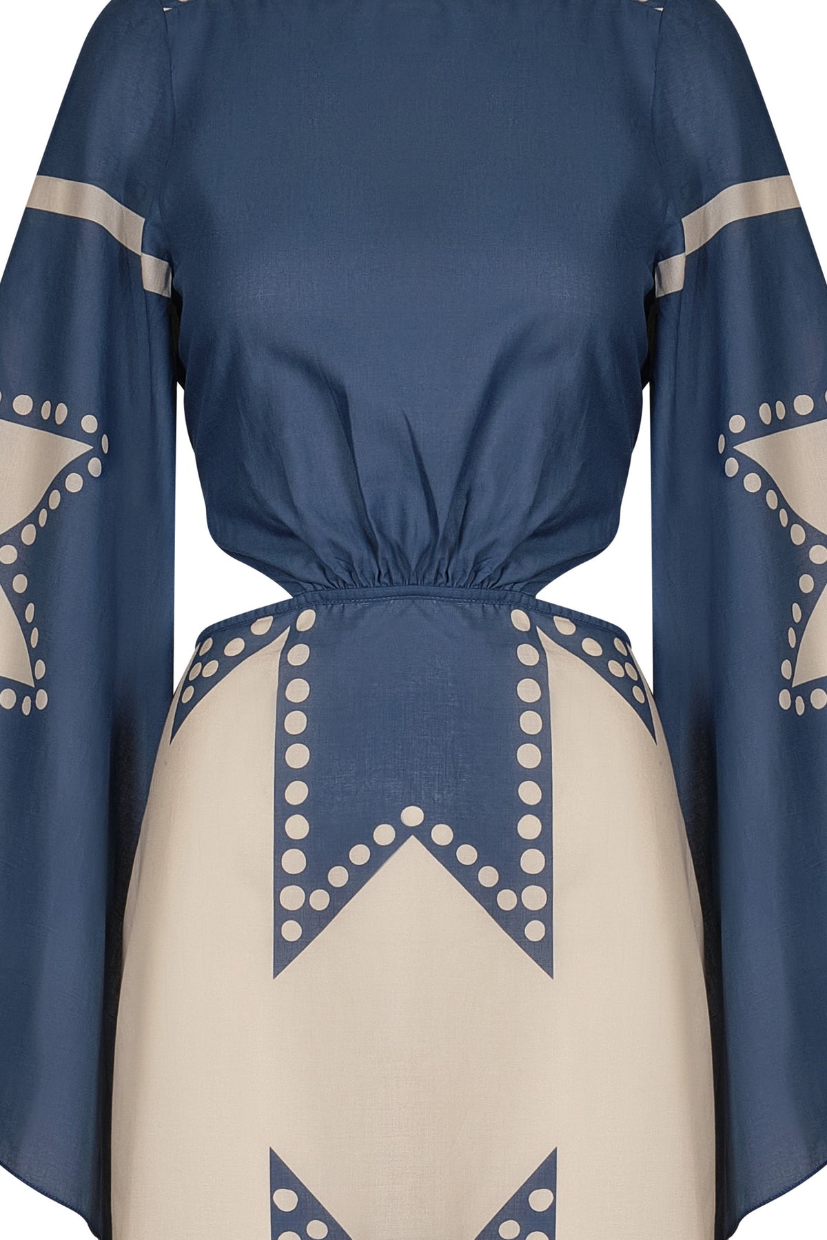Robe Soul Healer en lin - Bleu