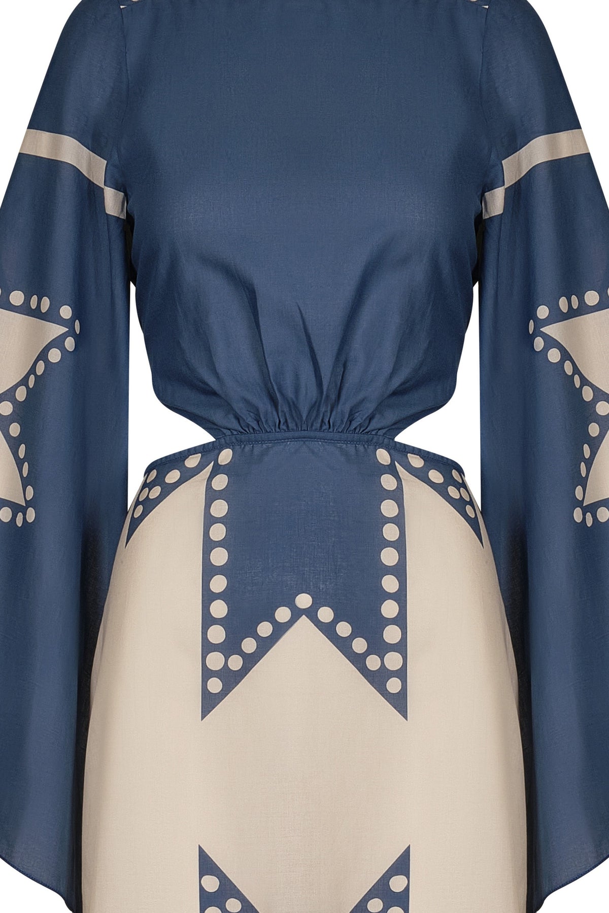 Robe Soul Healer en lin - Bleu