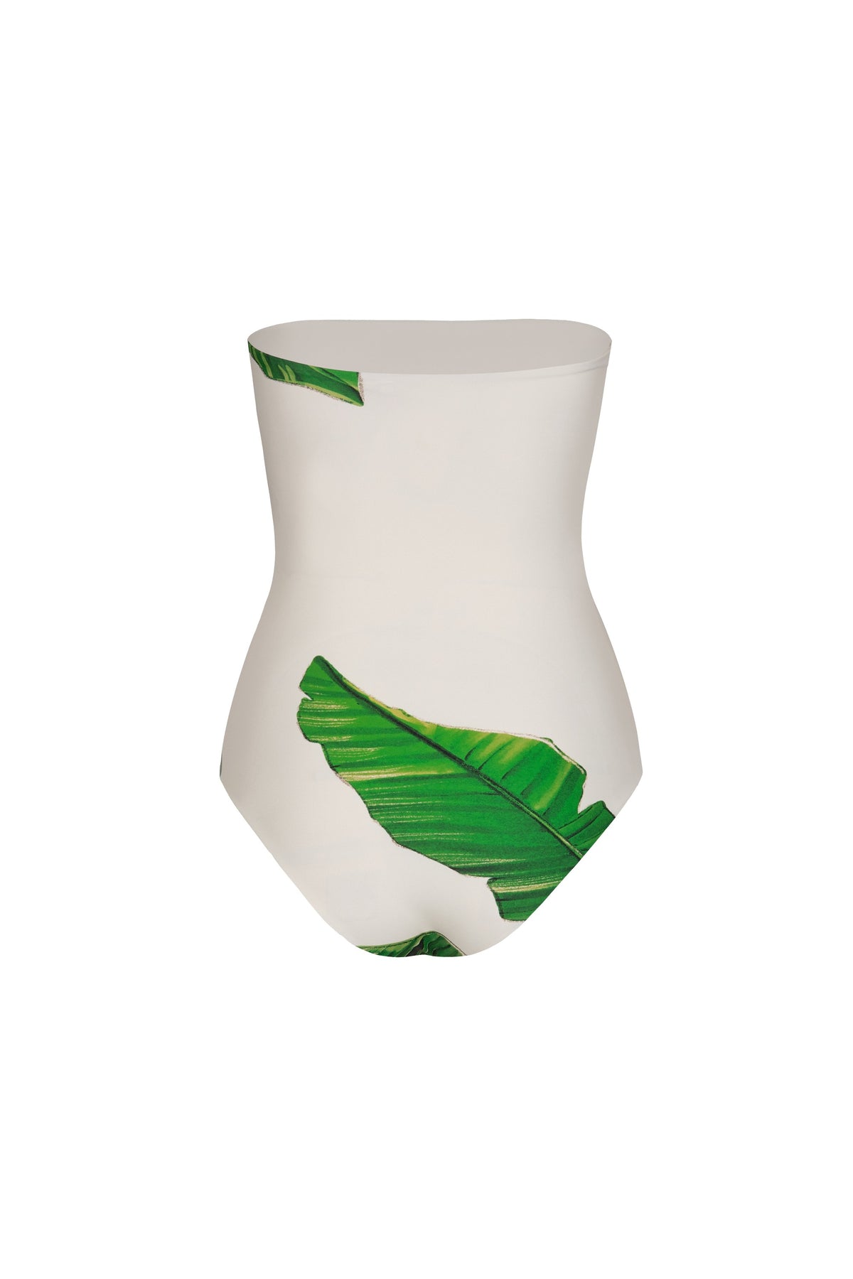 Maillot de bain une pièce Tiwanaku en lin - Blanc