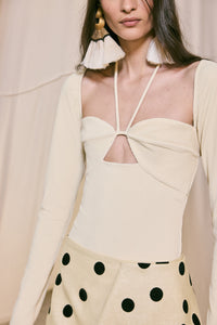 White / Prayer Rocks Bodysuit