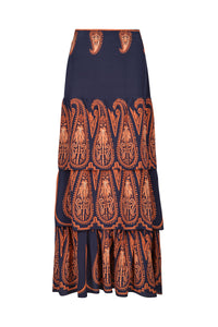 Navy / Persian Origin Skirt