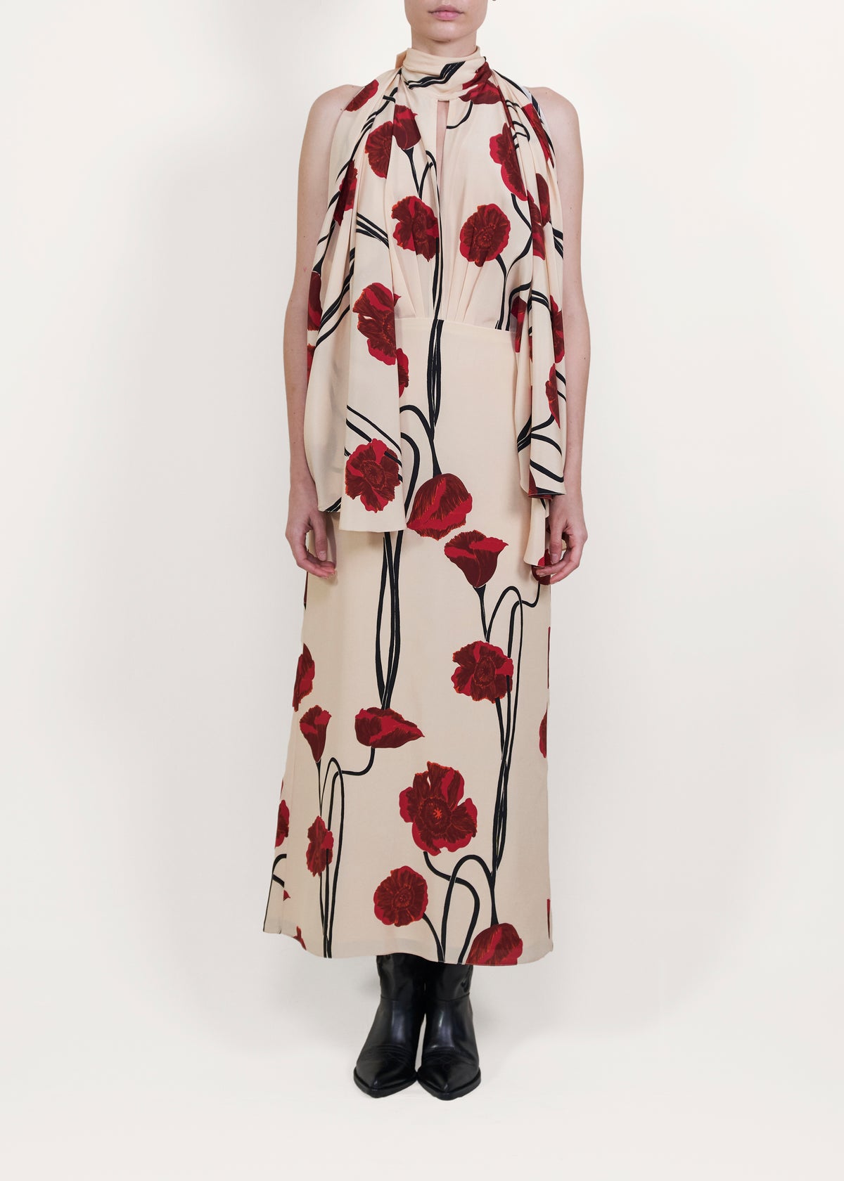 Red / Parajes Lejanos Dress