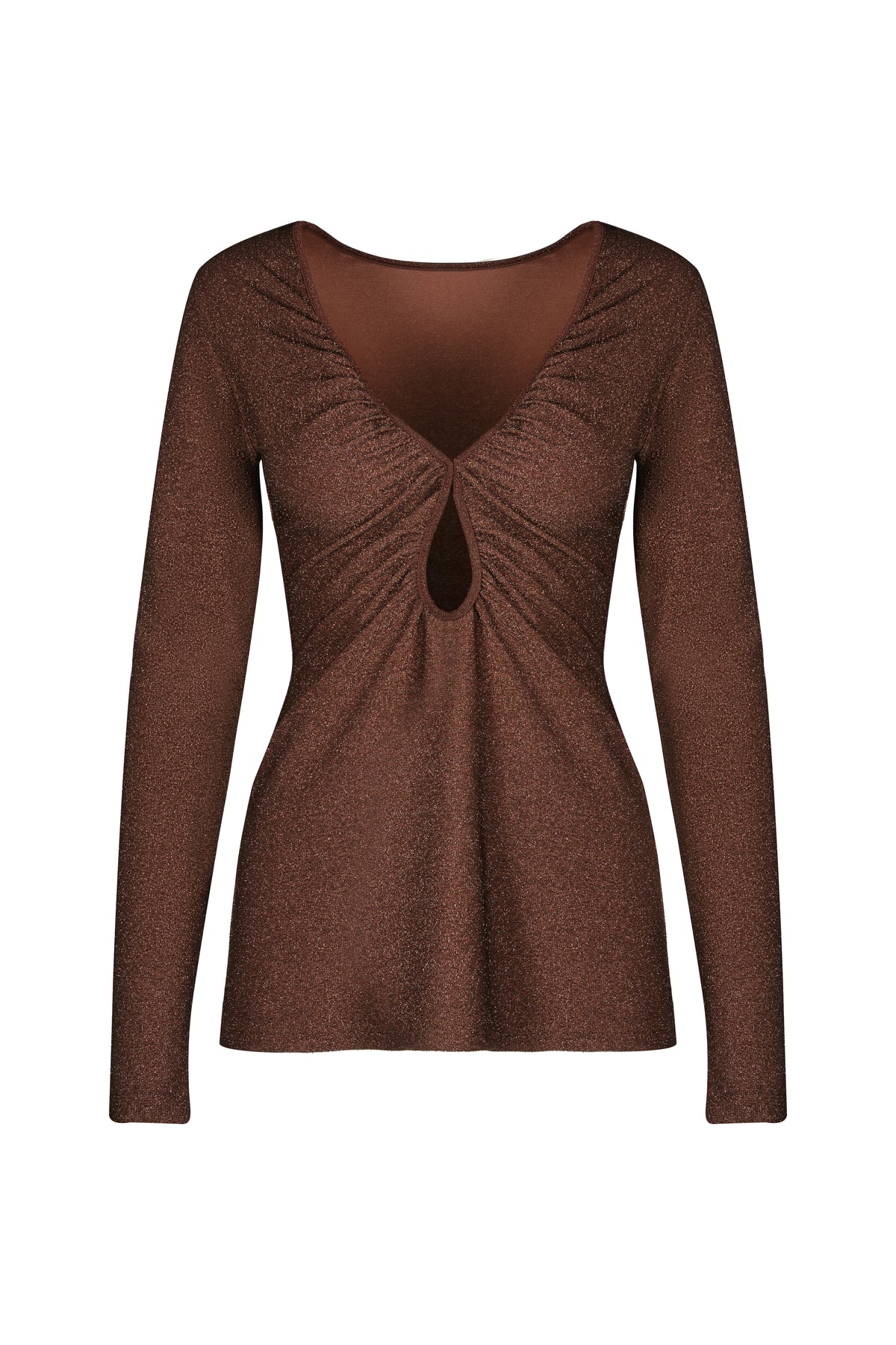 Brown / Filigrana De Fiesta Top