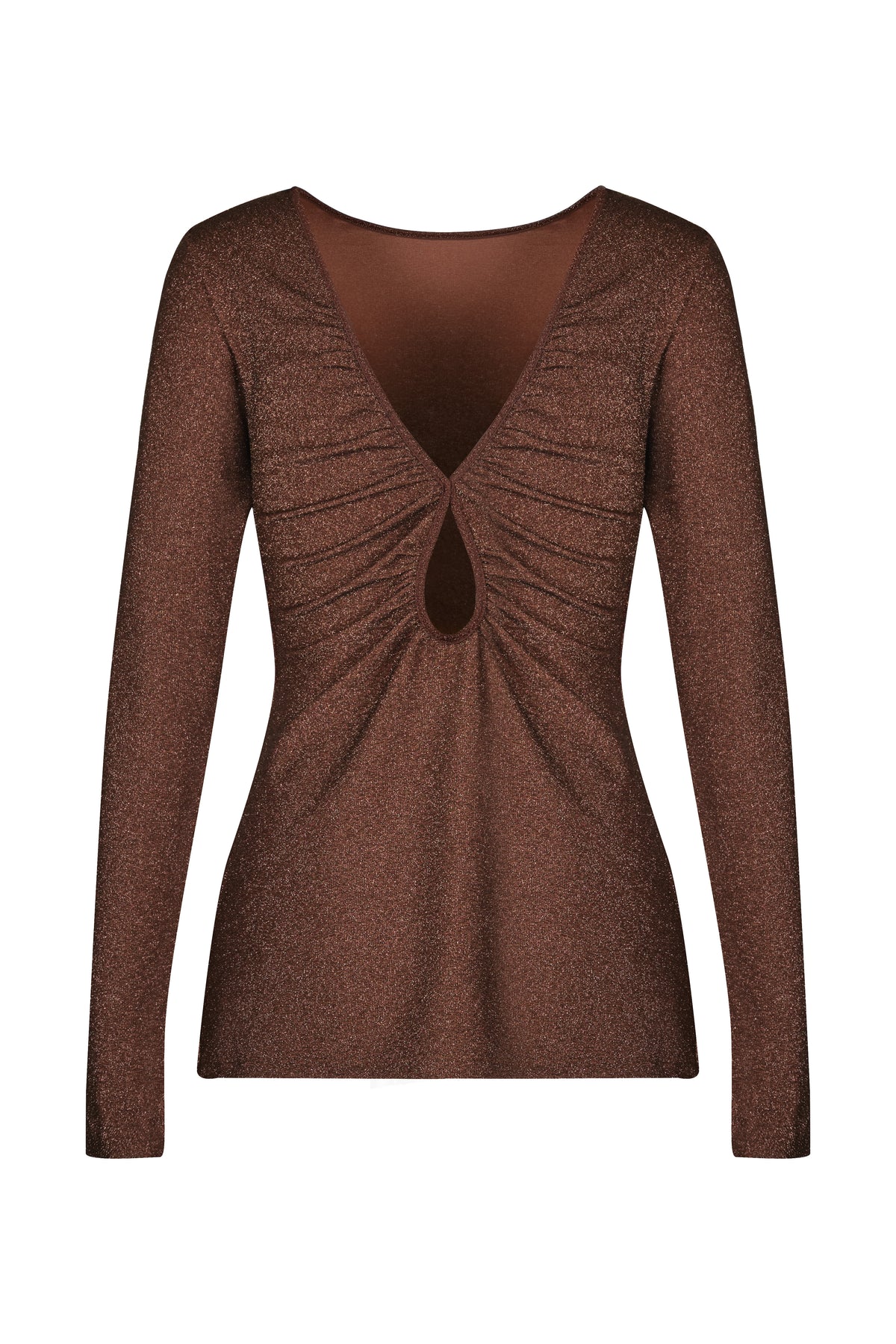 Brown / Filigrana De Fiesta Top