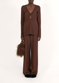 Brown / Hechizo De Henna Pant