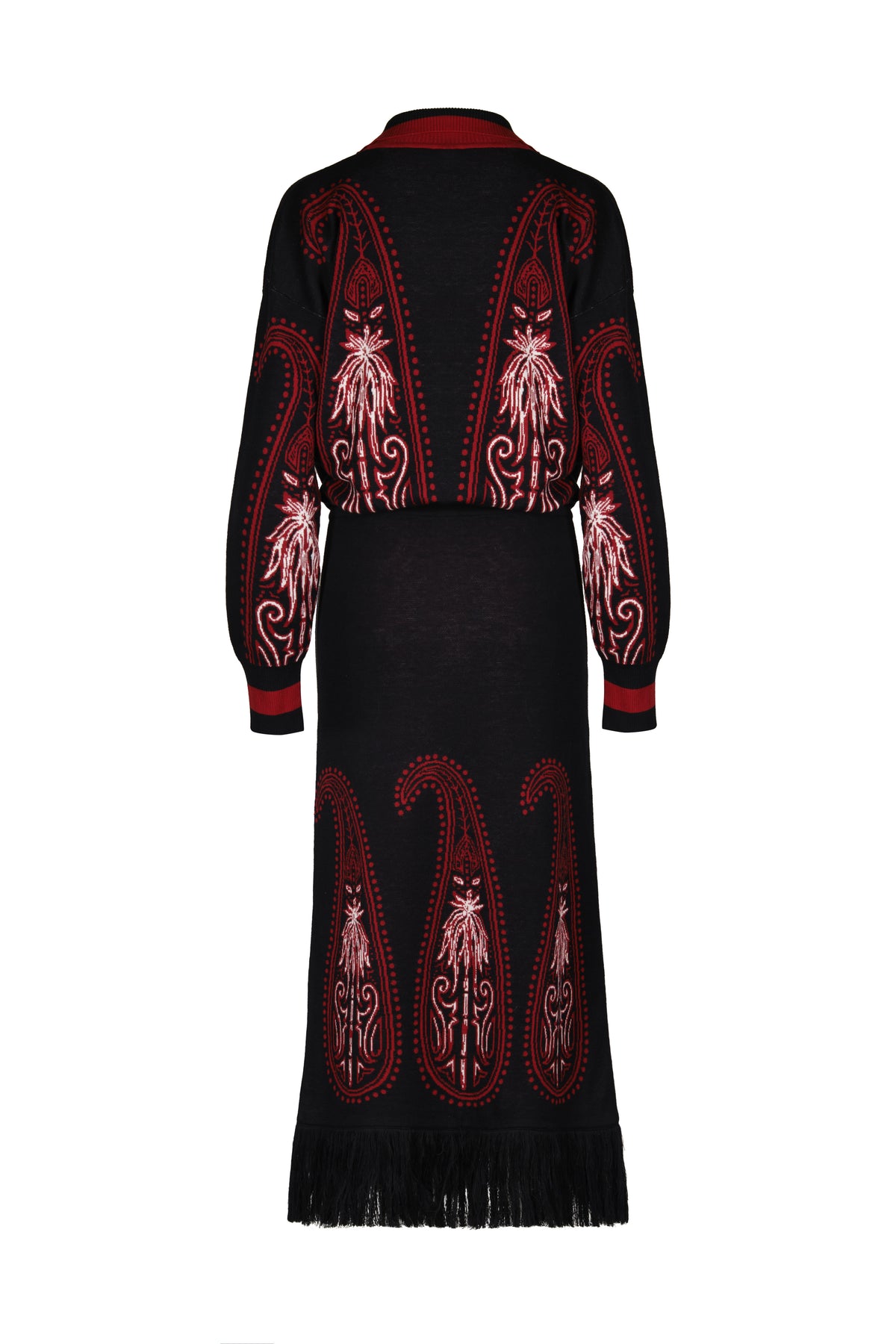 Black / Indian Motifs Dress