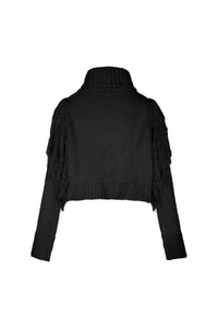 Black / Elegancia Natural Sweater