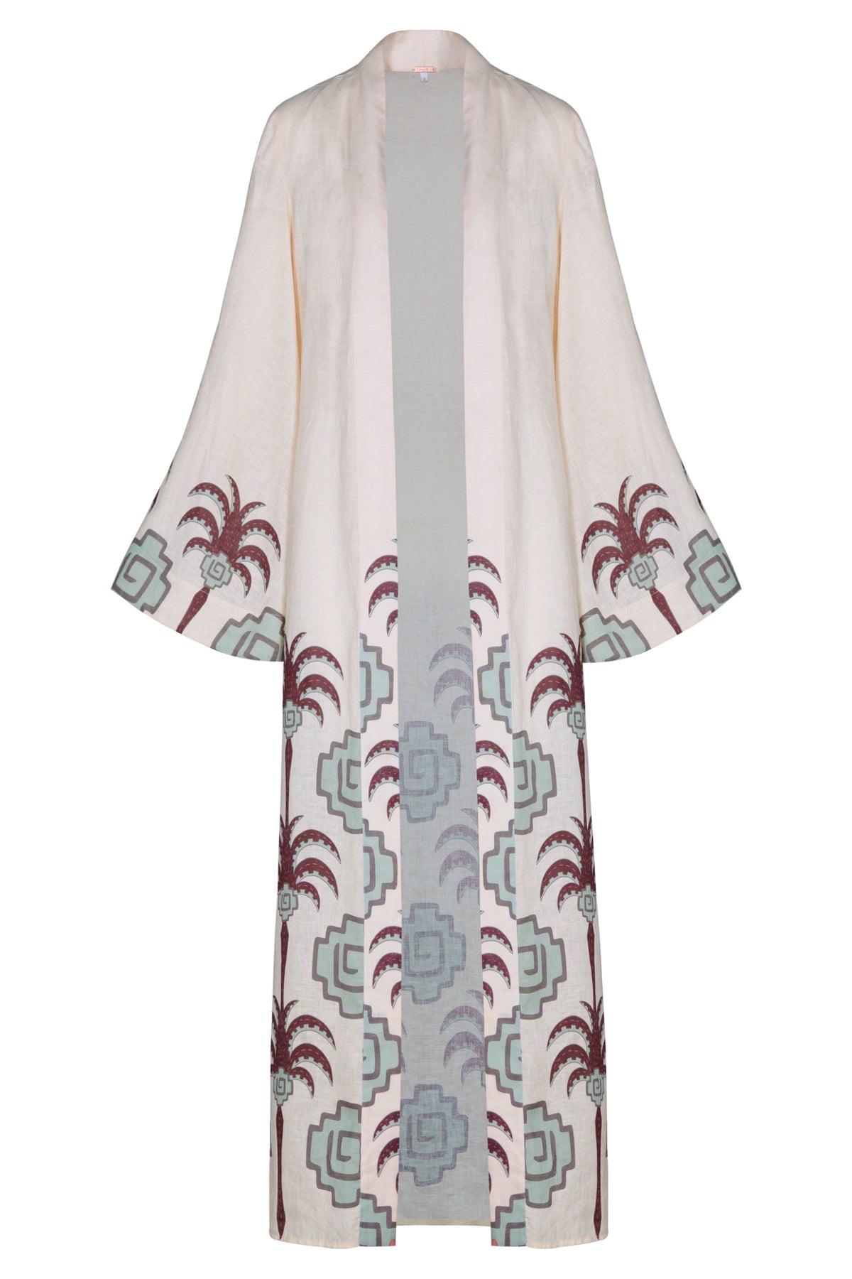 Boa Whisper linen kimono - Brown