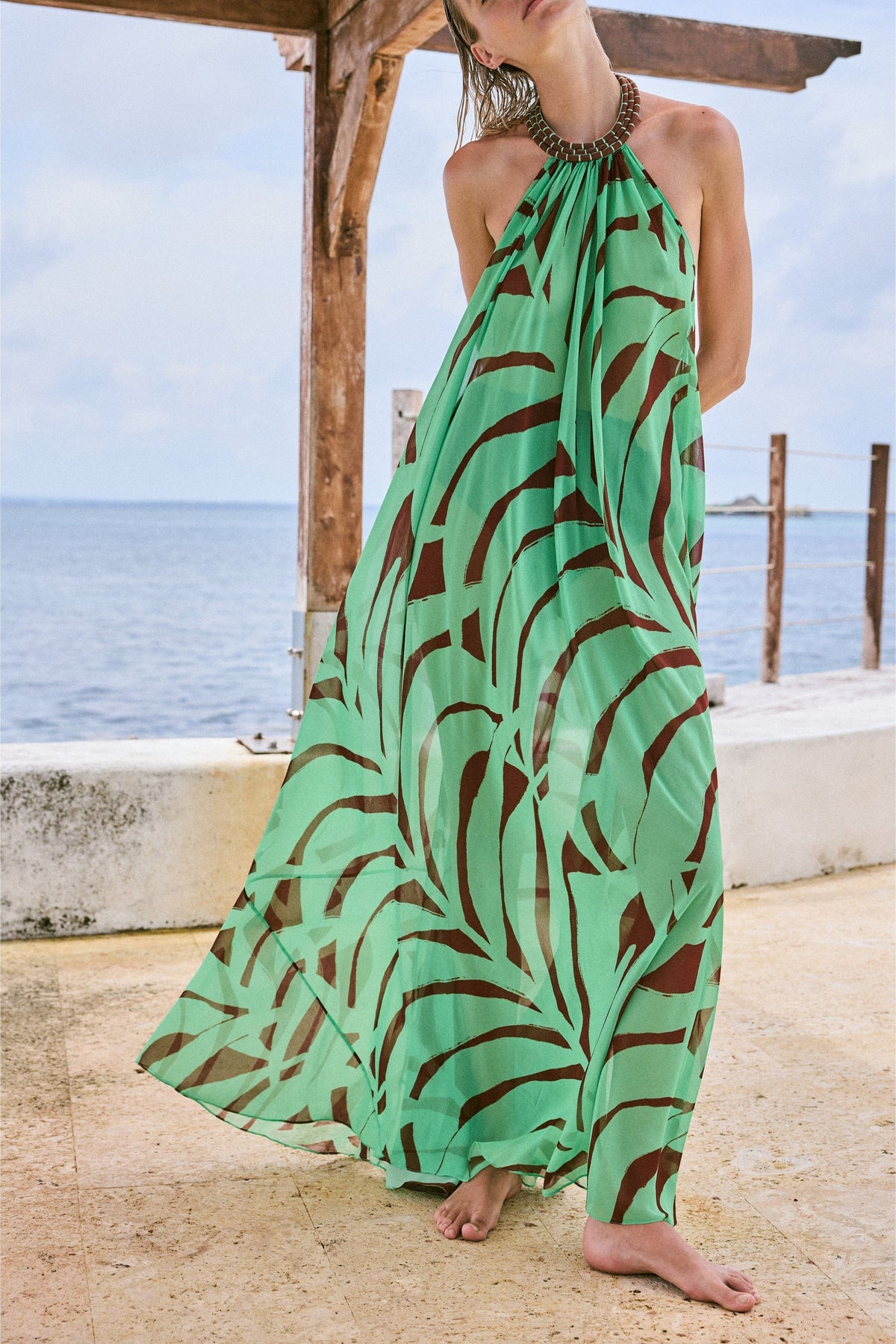 Robe Tactile winds - Vert