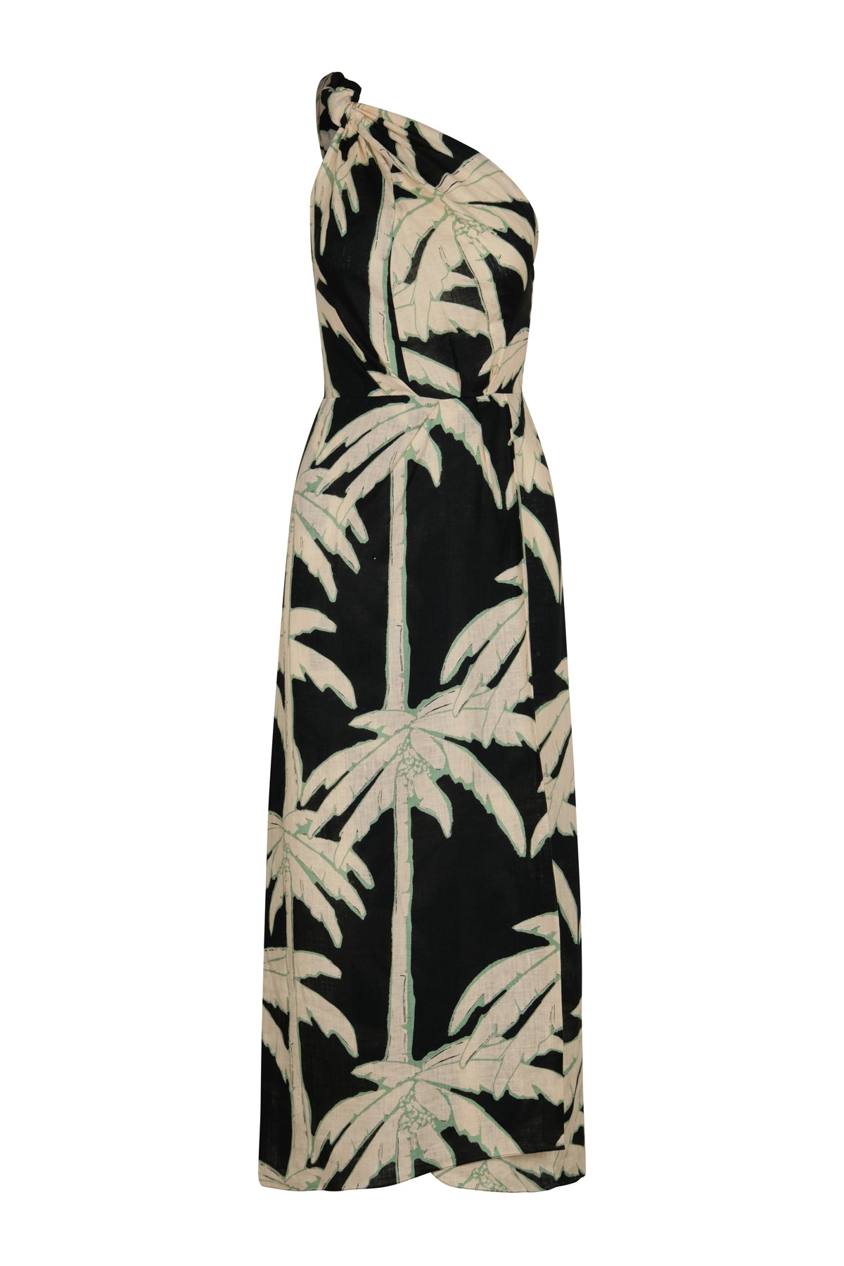 Black / Dark Palms Dress