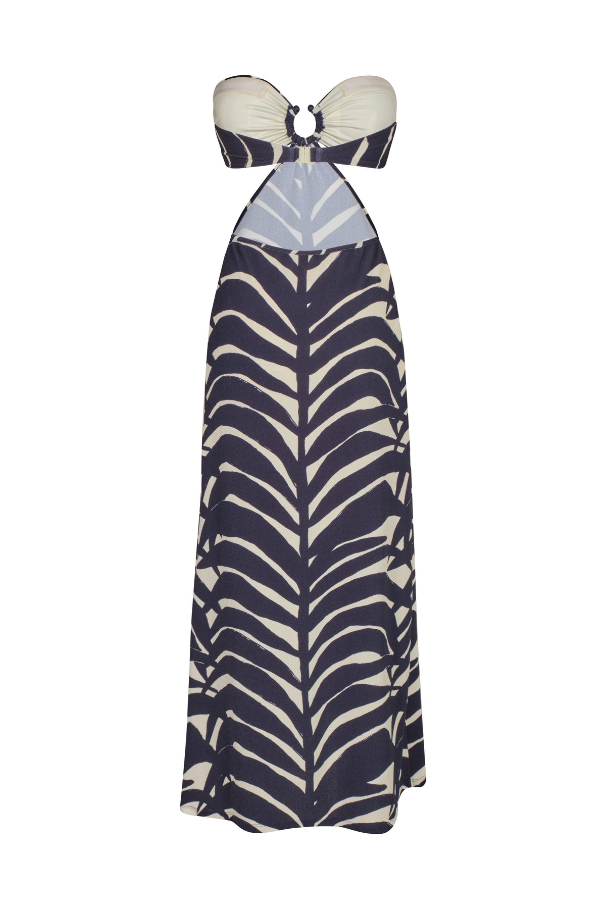 Ocean Layers linen dress - Blue