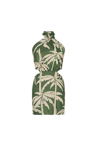 Robe Heart pirate en lin - Vert