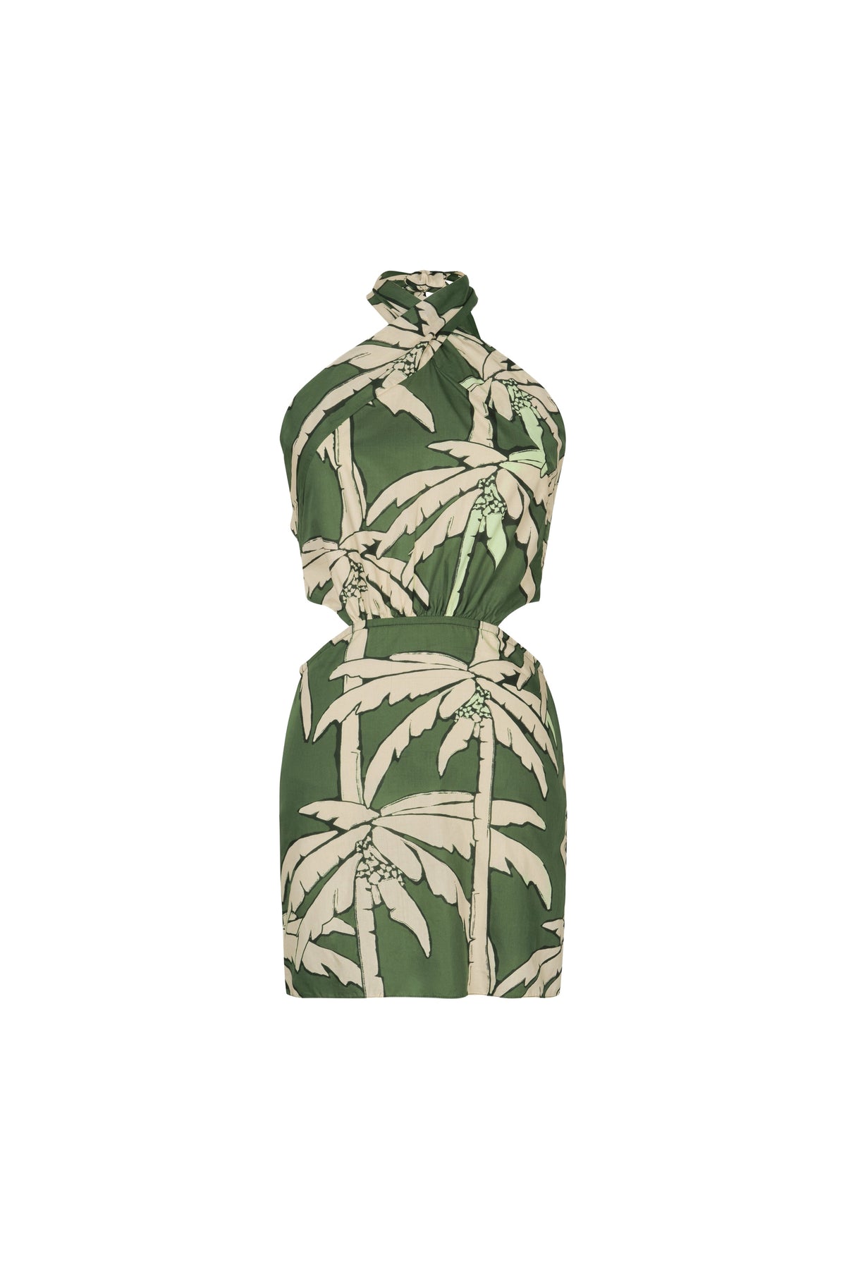 Robe Heart pirate en lin - Vert