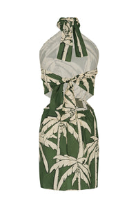 Robe Heart pirate en lin - Vert