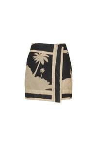 Velereando Ando Wrap Skirt - Black