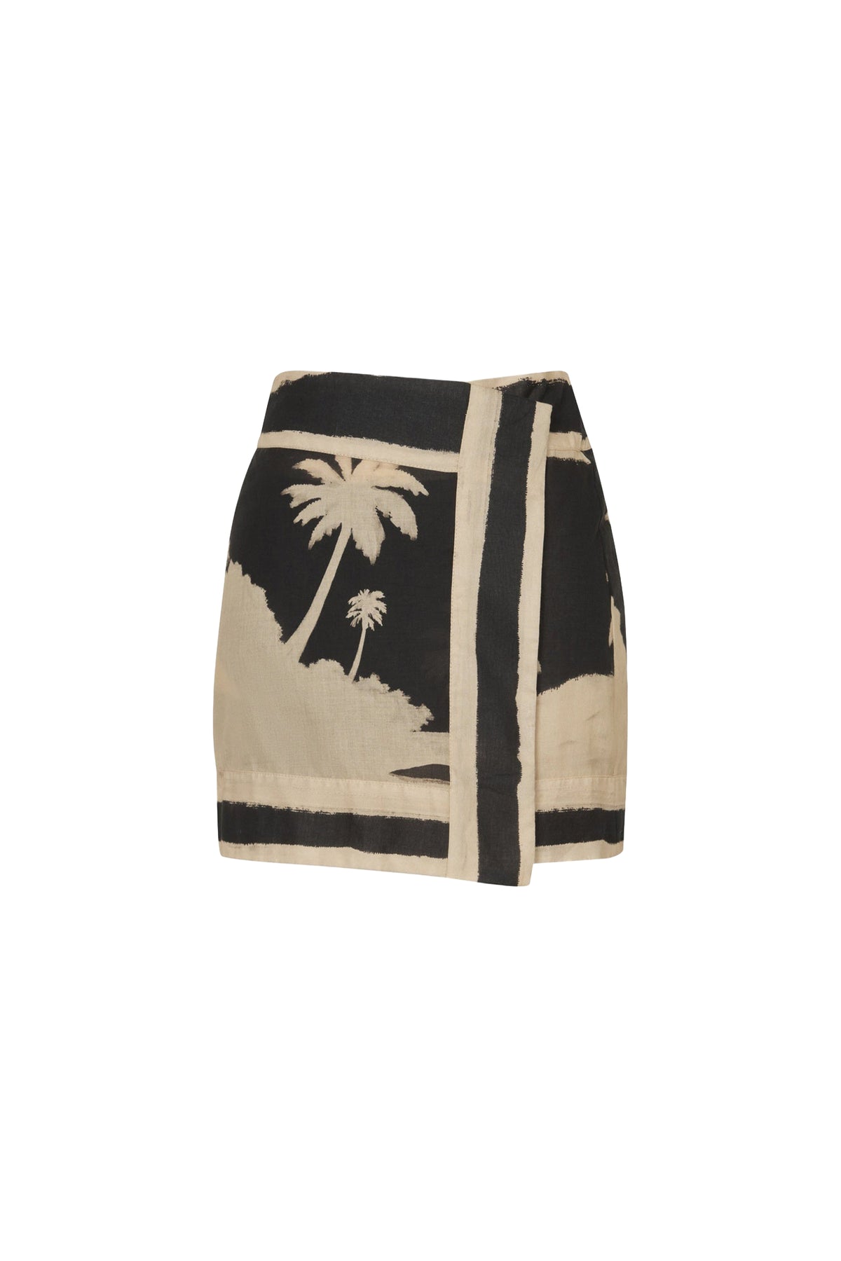 Velereando Ando Wrap Skirt - Black
