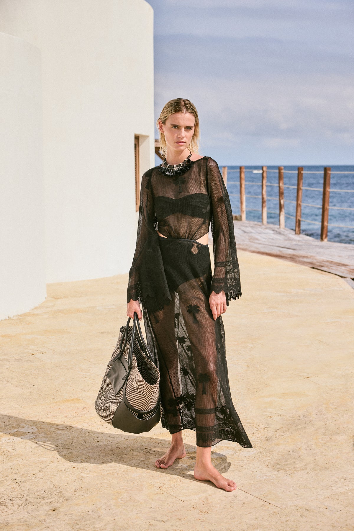 Black / Under The Sea Dress