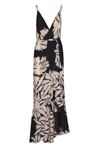 Robe Santa cruz en soie - Noir