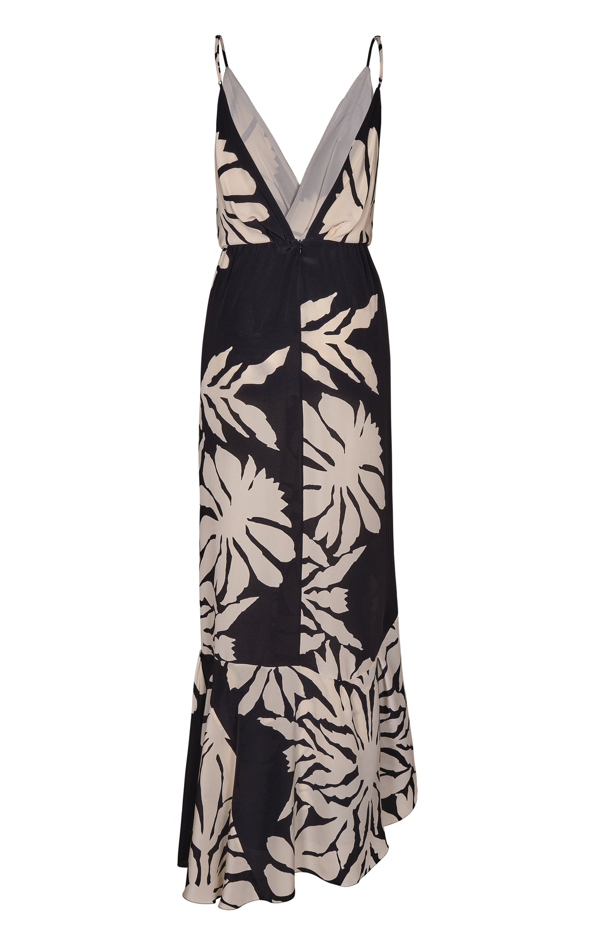 Robe Santa cruz en soie - Noir