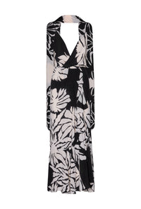 Robe Santa cruz en soie - Noir