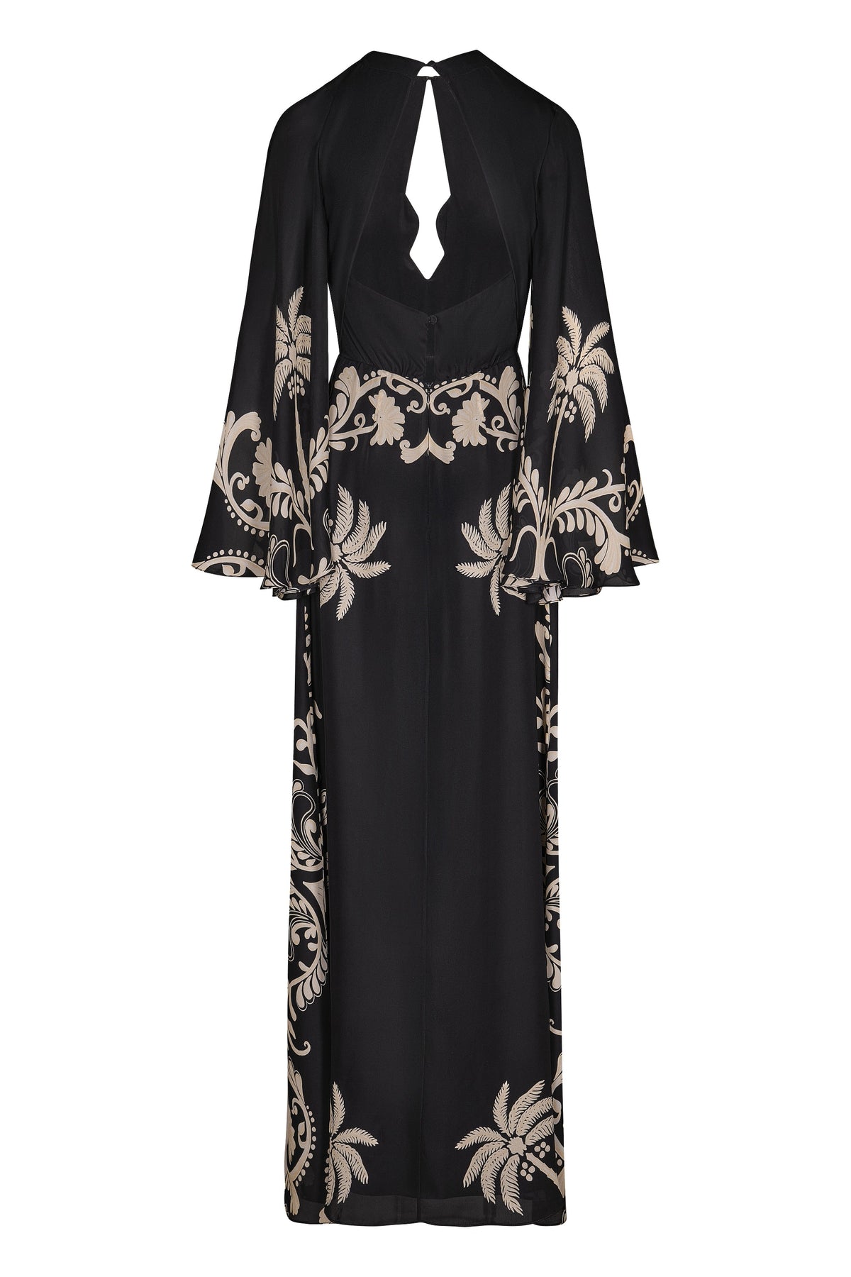 Robe Legenda del tiempo en soie - Noir