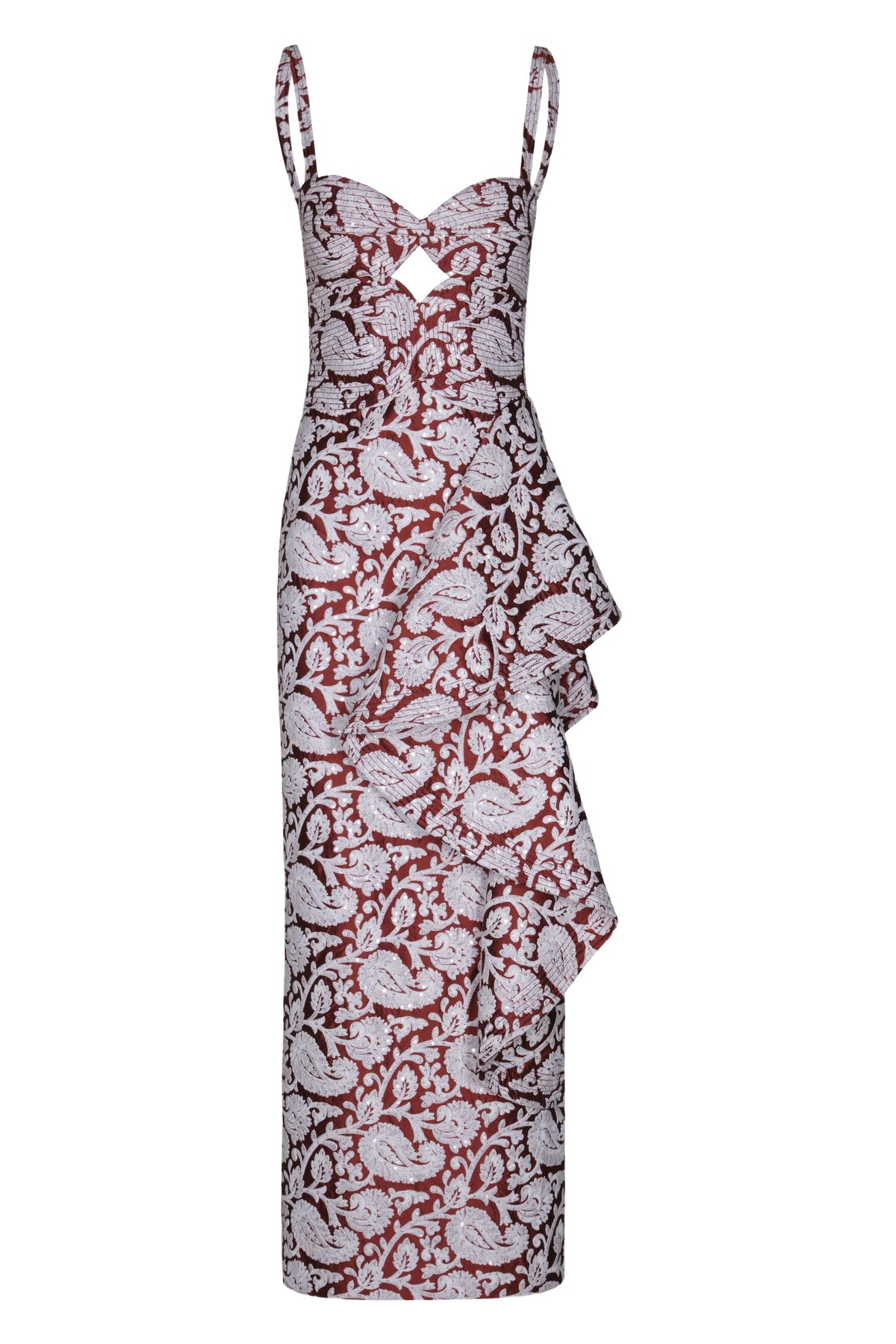 Robe Flamero rhythm en lin - Marron