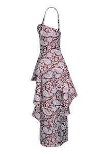 Robe Flamero rhythm en lin - Marron