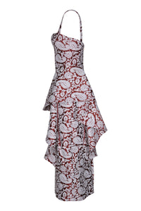 Flamero Rhythm linen dress - Brown