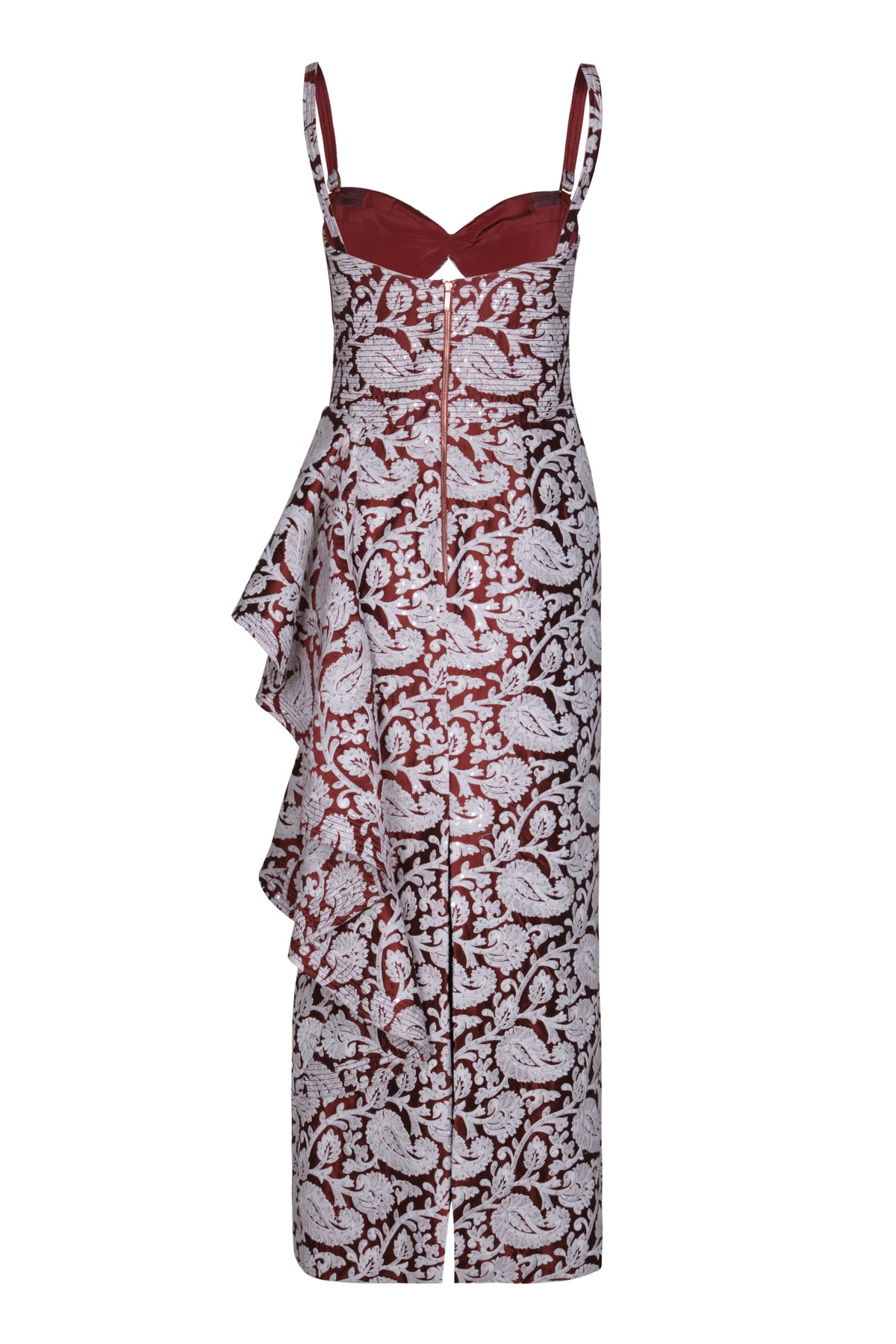 Robe Flamero rhythm en lin - Marron